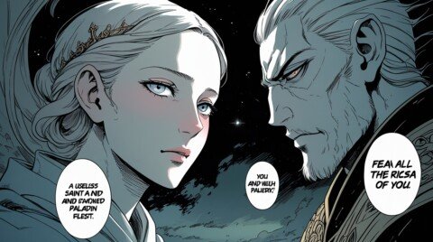 A Useless Saint and a Cursed Paladin Manga Ch 12.1