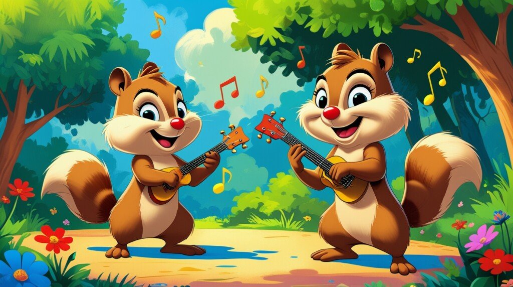 Original Chip 'n' Dale Chipmunk Fun: Polly Wolly Doodle