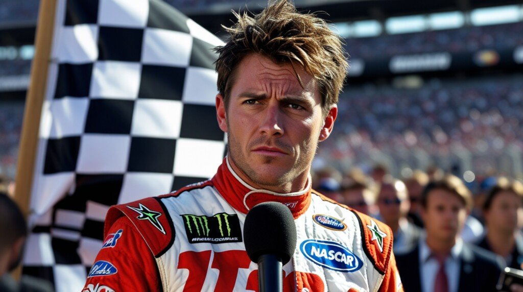 Denny Hamlin Claims NASCAR and Media Are Brainwashing Fans.